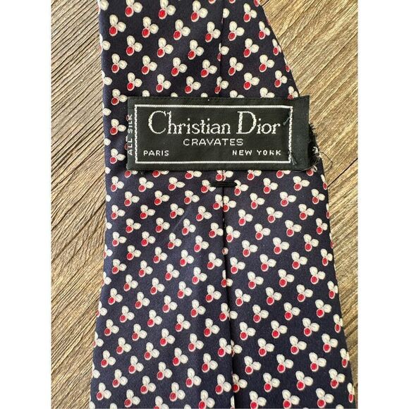 Vintage Christian Dior men’s tie, 100% silk - Picture 2 of 5